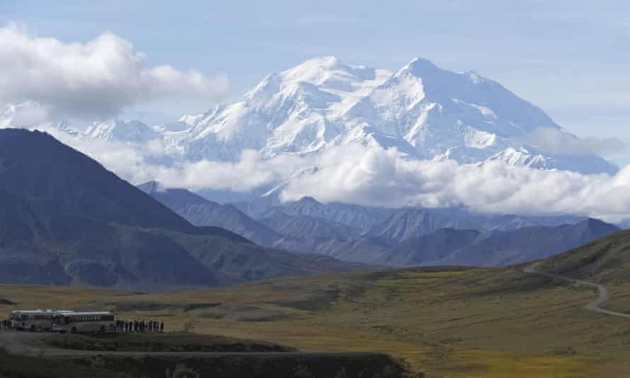 The individuals were stuck on Denali, the highest peak in North Amercia.
