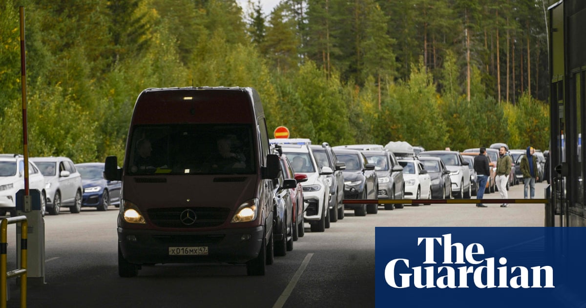 ‘I will cross the border tonight’: Russians flee after news of draft