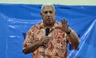 Fiji opposition leader suspended from parliament for sedition