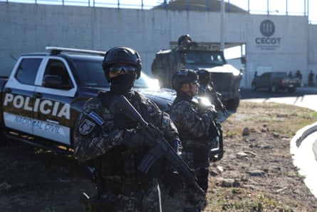 men standing with guns