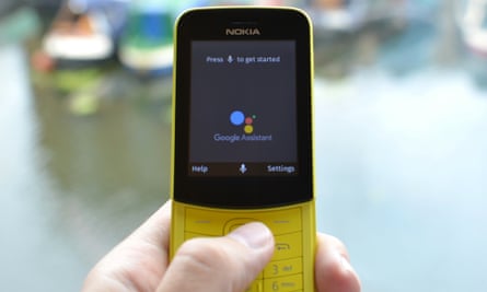 Even the Nokia 8110 4G has Google’s Assistant and Maps app installed.