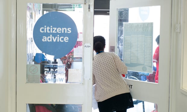 A Citizens Advice bureau in Harrow, north-west London