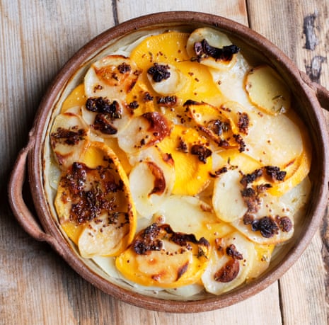 Oven Baked Sliced Potato Recipes Sliced Potatoes And Onions In