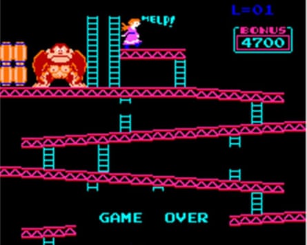 1981 Donkey Kong game