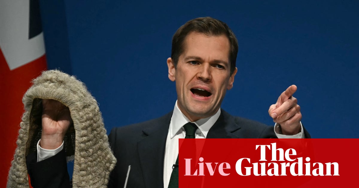 Jenrick accused of racism over ‘no white faces’ comments as he also claims ‘collapse of old order is in sight’ – UK politics live | Politics Jenrick accused of racism over ‘no white faces’ comments as he also claims ‘collapse of old order is in sight’ – UK politics live | Politics