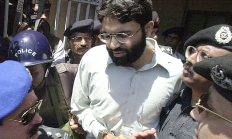 British-born Ahmed Omar Saeed Sheikh pictured in March 2002.