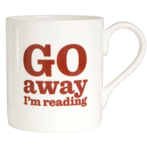 Go away I'm reading mug