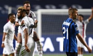 Atalanta 1 2 Paris Saint Germain Champions League Quarter Final
