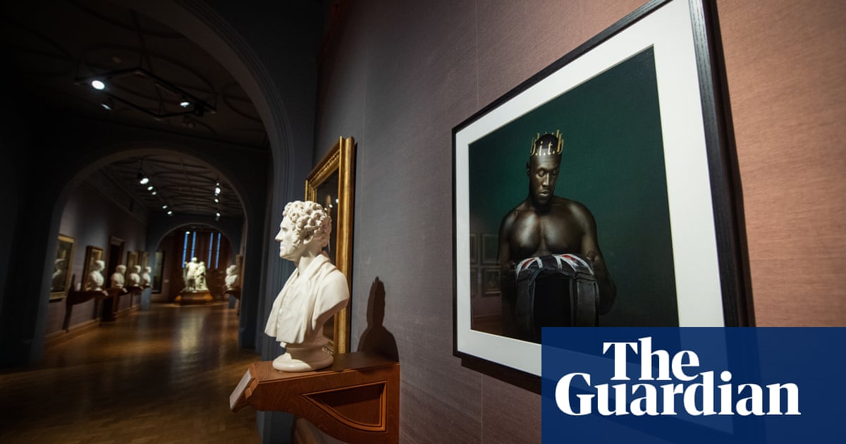 Image result for stormzy is first rapper in National Portrait Gallery.