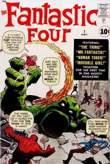 The first issue of Stan Lee and Jack Kirkby’s comic