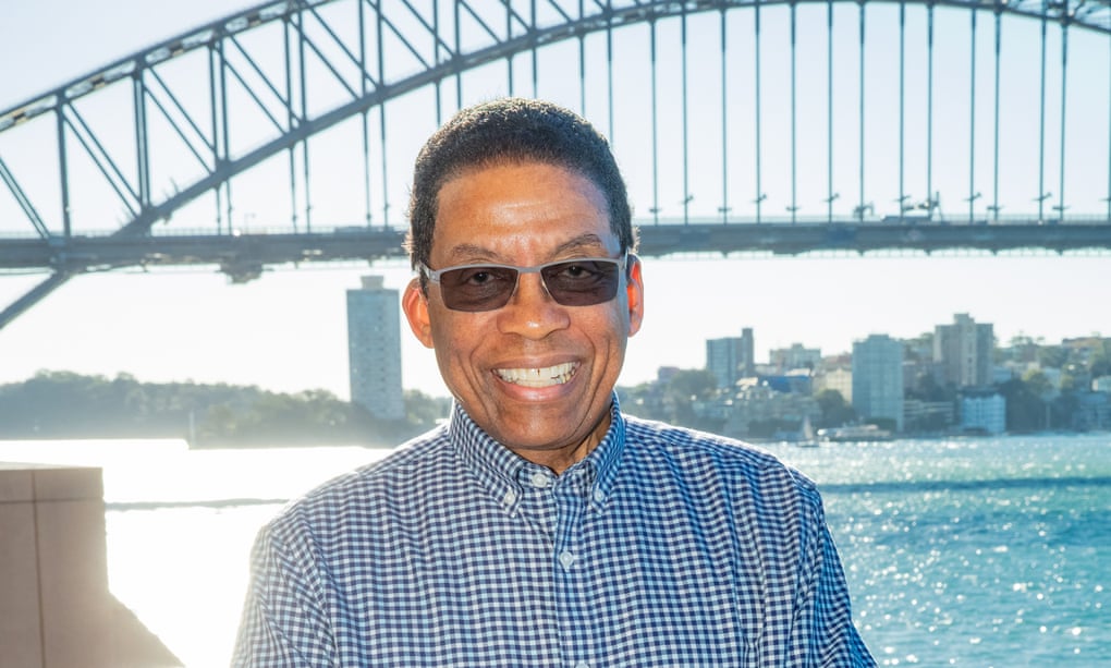 Herbie Hancock on Sydney Harbour, NSW, Australia.