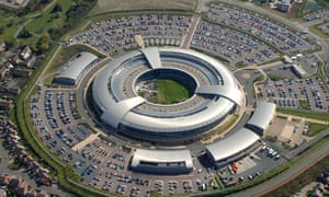 The GCHQ âdoughnutâ base in Cheltenham, Gloucestershire.