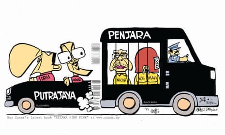 Zunar’s cartoon after the election result.