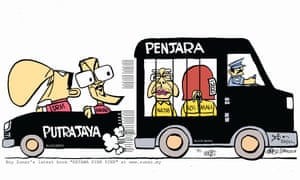 Zunar’s cartoon after the election result.