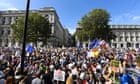Brexit: thousands turn out for #stopthecoup protests across UK - live