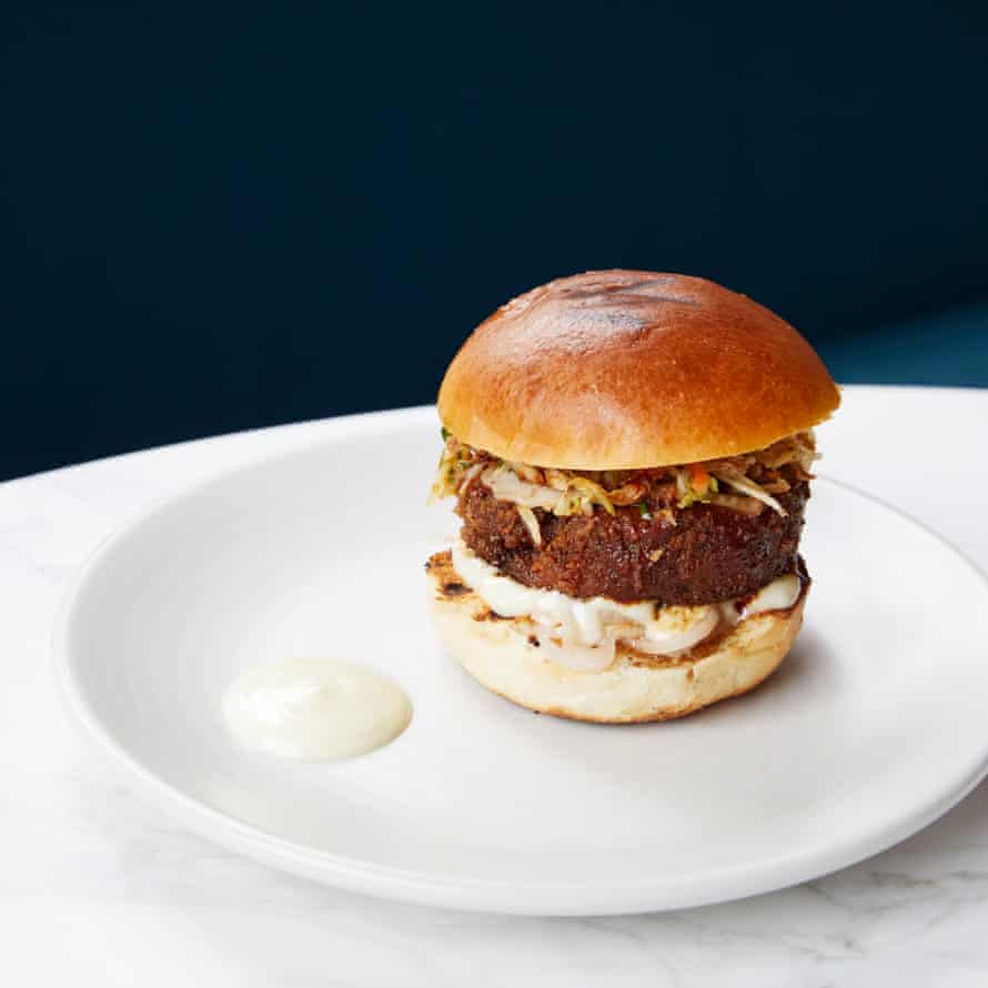Fried beef braised bun, fermented barbecue sauce: the Light Bar, Shoreditch.