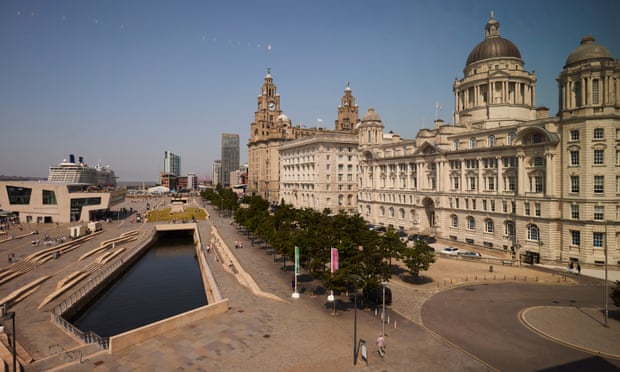 Liverpool’s waterfront.