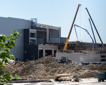 BYD factory under construction