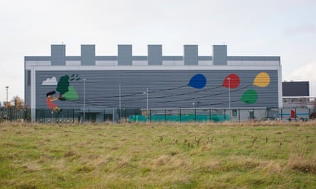 A Google datacentre in Grangecastle, outside Dublin.