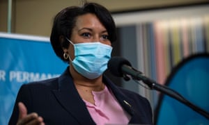 Washington, DC, mayor Muriel Bowser.