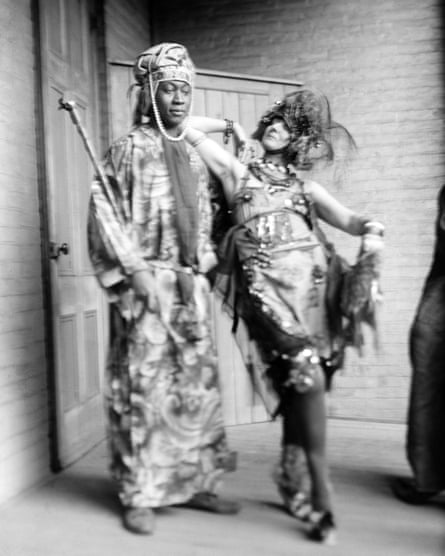 Claude McKay and the German avant garde artist and poet Baroness Elsa von Freytag-Loringhoven in Paris in 1921.
