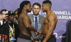 Anthony Joshua v Charles Martin: world heavyweight boxing - live!