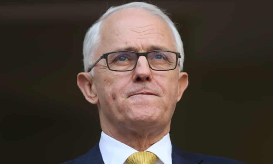 Former prime minister Malcolm Turnbull 