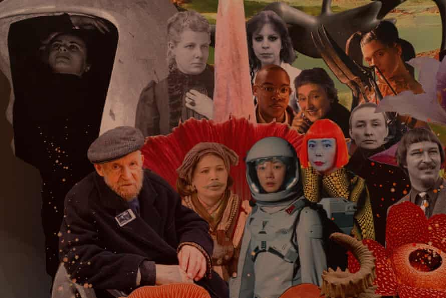 Cosmic collage … a detail from Metapanorama, 2022 by Dominique Gonzalez-Foerster.