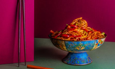 Hakka chow Asma Khan The Dish I Can’t Live Without Food and prop styling: Polly Webb Wilson Observer Food Monthly OFM January 2018