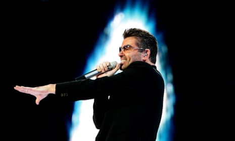 George Michael, pictured on stage in Amsterdam in 2007. 