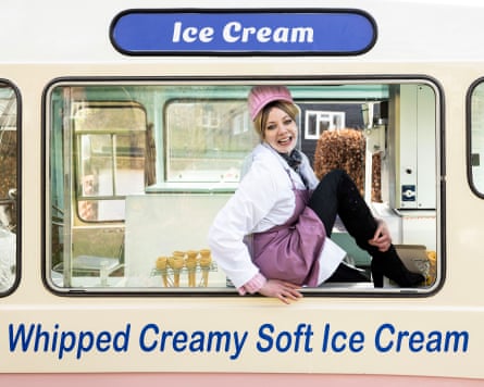 Sweet treat … Morgan as Mandy, who has tried countless different jobs - and failed at all of them.