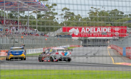 Like a swarm of hornets … the Adelaide 500