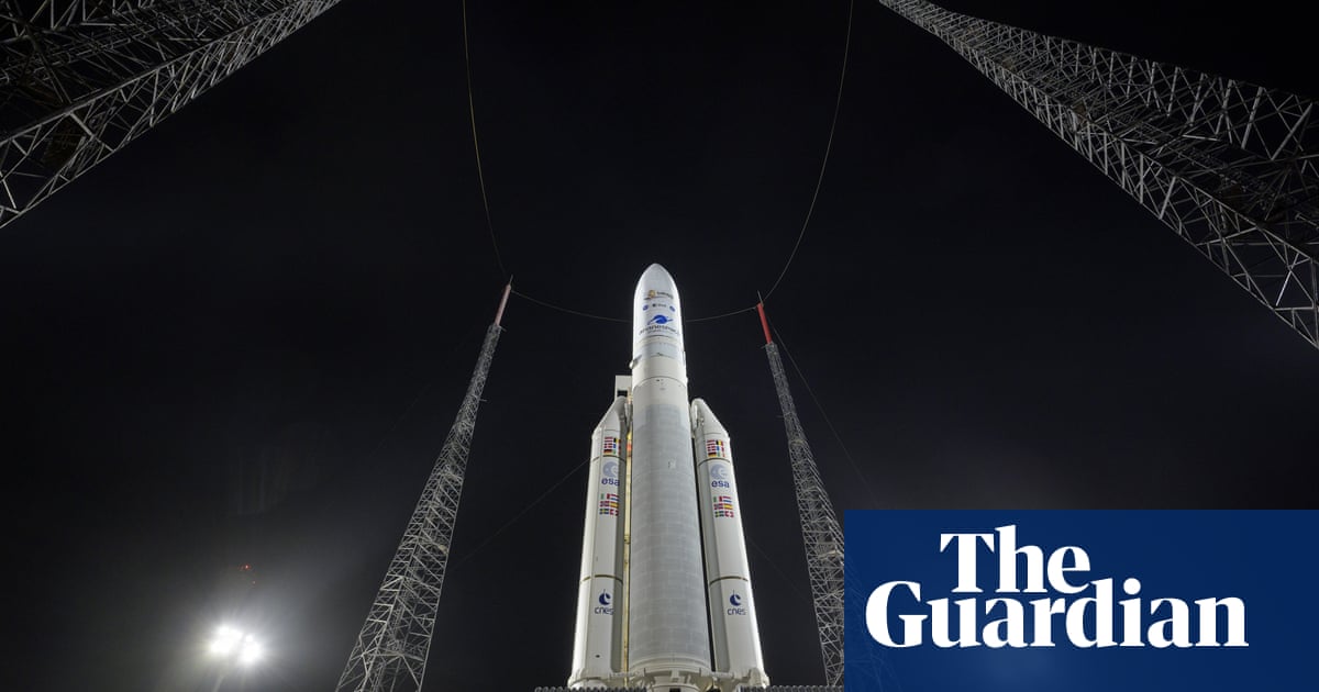 Astronomers on tenterhooks as $10bn James Webb telescope set for lift off