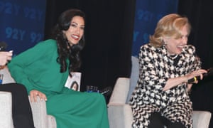 Huma and Hillary earlier this month in New York.