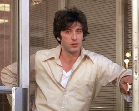 Al Pacino in Dog Day Afternoon.