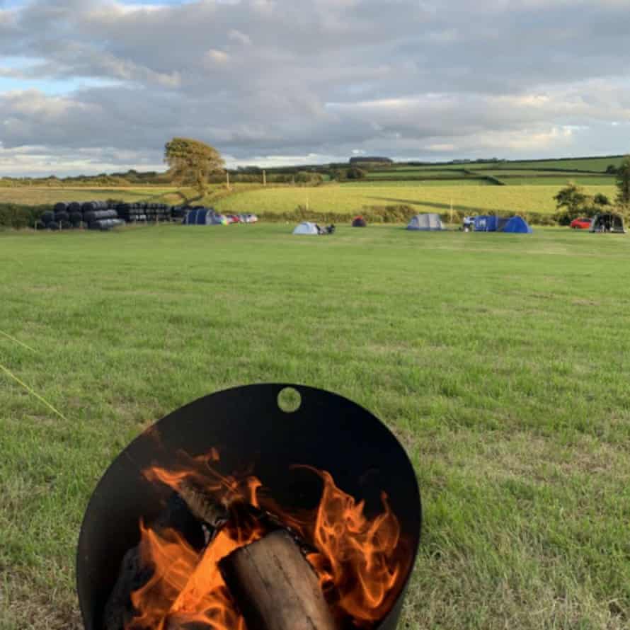 Stitchpool Camping in Devon