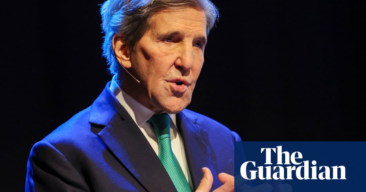 John Kerry: US committed to tackling climate crisis despite fossil fuel growth | John Kerry | The Guardian
