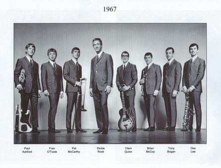 The lineup of the Miami Showband in 1967.