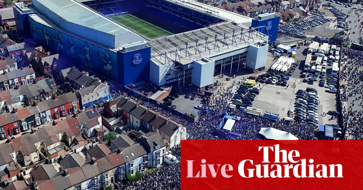 Everton v Southampton: end of an era at Goodison Park in Premier League – live