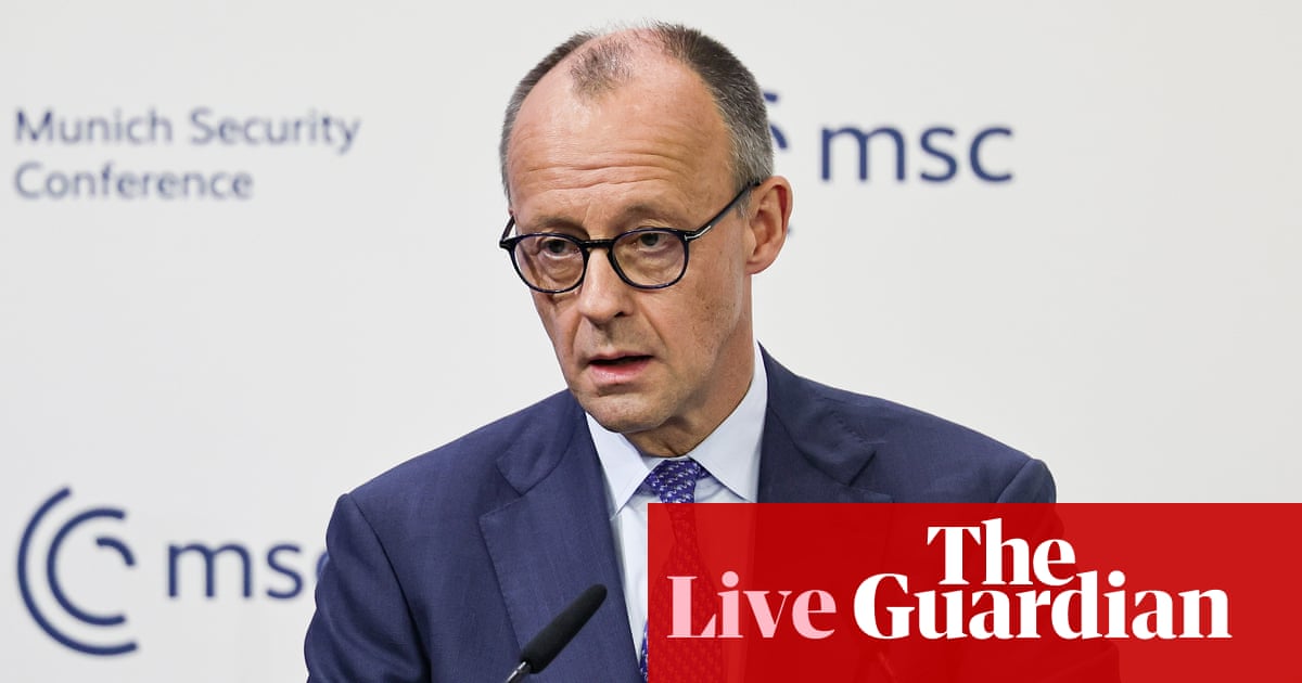 Even US will not be powerful enough ‘to go alone’, says Merz – Munich Security Conference live