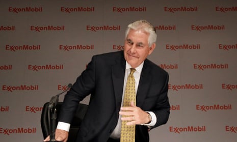 ExxonMobil CEO Rex Tillerson.