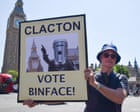 More than half of voters view Farage and Reform as ‘very sleazy’ as Clacton byelection called for 13 August– UK politics live