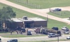 Suspect in custody after truck crashes into Texas Department of Public Safety office