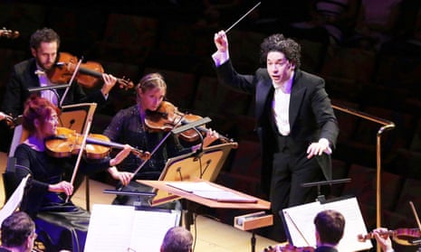 Gustavo Dudamel and the Los Angeles Philharmonic Orchestra.