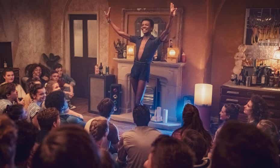 ‘I had to dig to find any documentation of black gay life in the 80s’ … Omari Douglas, who plays Roscoe.