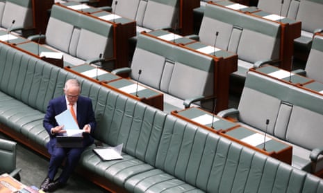 Malcolm Turnbull in the House of Representatives on Wednesday