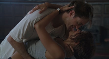 Secrets will out … Pattinson and Zendaya making love in The Drama.