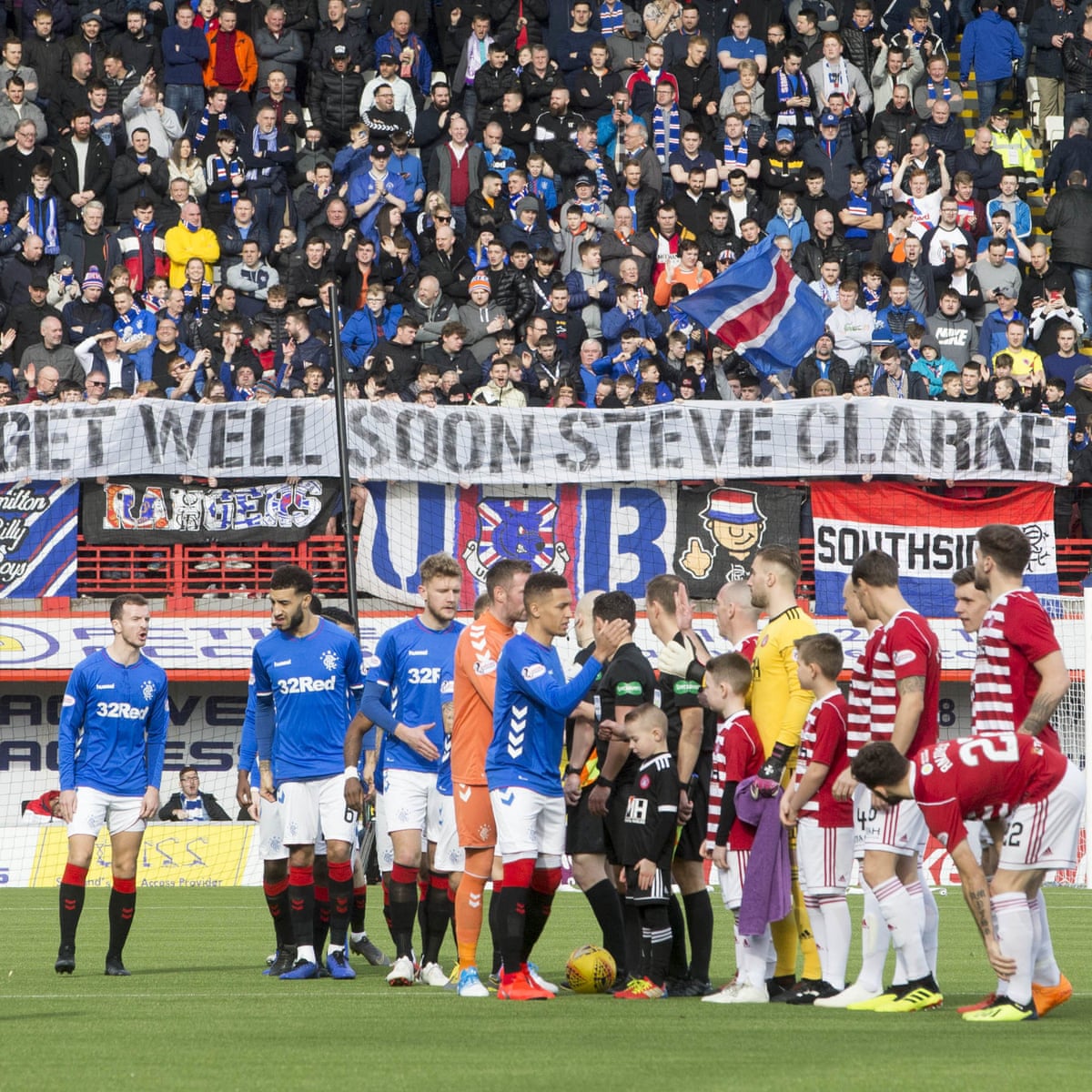 Steve Clarke Bye Bye Rangers - Rangers Hammer Hamilton 5 0 But Steve ...