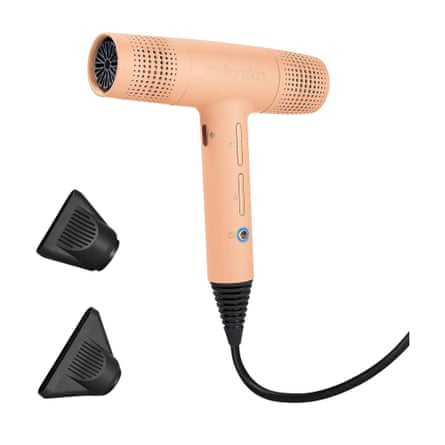 MDLondon Blow hairdryer – New & Improved 1600W hairdryer with Diffuser, Directional Nozzle and Cool Shot – Ultra-Light, Quiet & Powerful Blow Dryer for Straight, Fine, Thick or Curly Hair