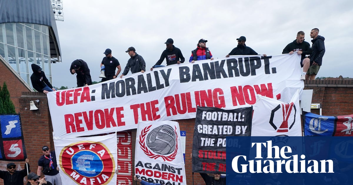 Uefa plans to relex multi-club ownership declaration rules after Crystal Palace furore